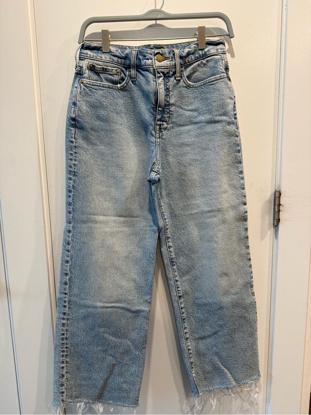 J. Crew Light Blue Straight-Leg Jeans